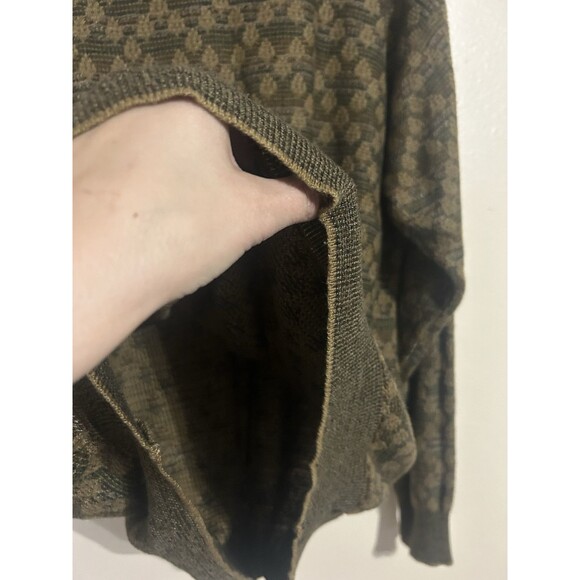 Vintage Northern Isle Sweater Men’s XL 90s Lightweight Knit Fisherman - Picture 4 of 10